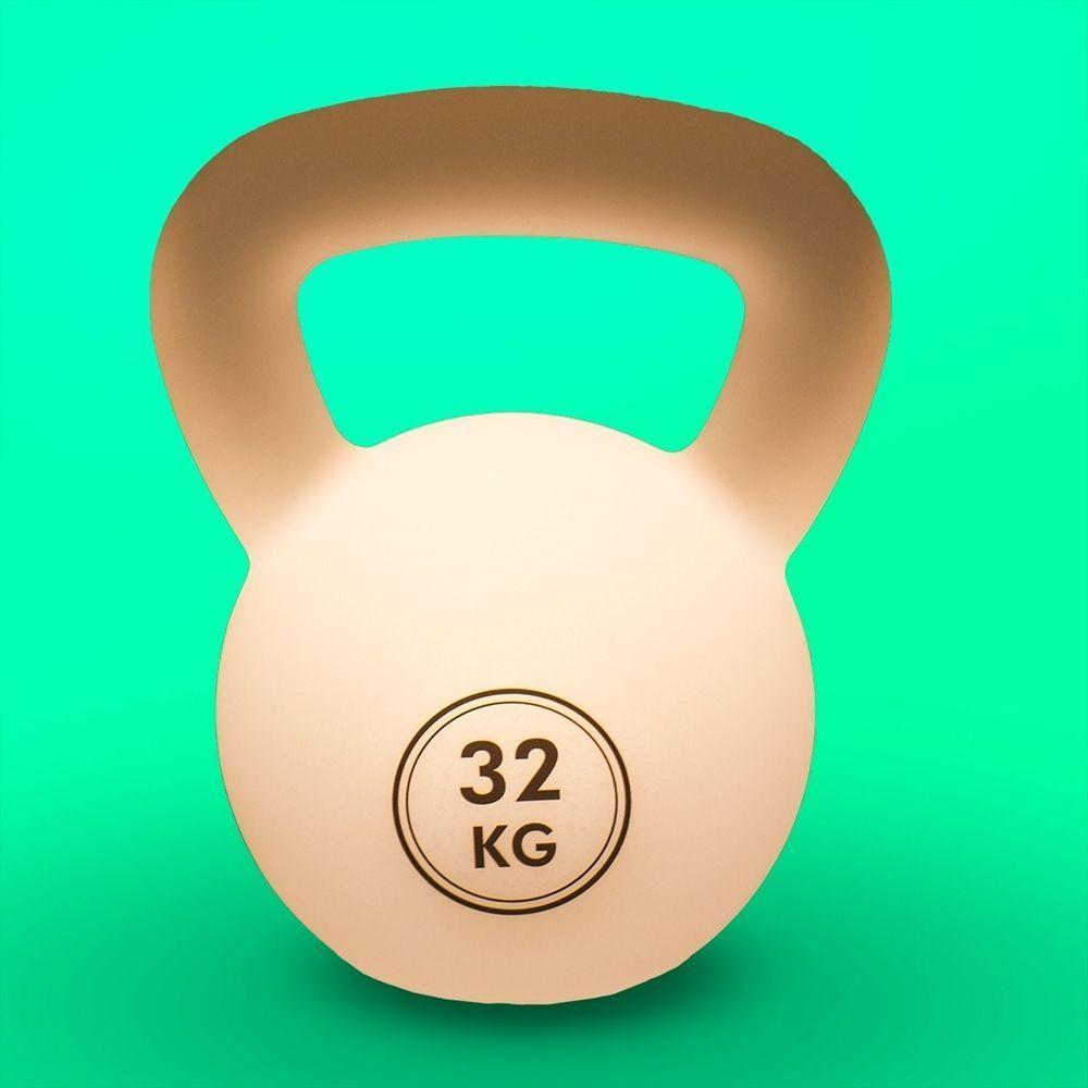Luminária Fitness Kettlebell: Ilumine Seu Espaço De Treino Com Estilo E Motivação! - 3