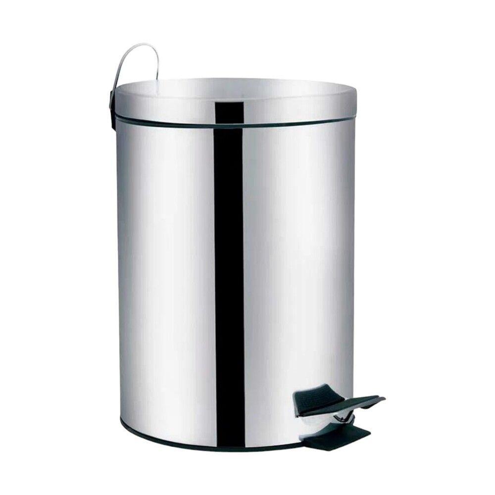 Lixeira Inox Com Pedal E Balde Removível - Elegância E Praticidade Para Sua Cozinha - 1