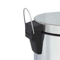 Lixeira Inox Com Pedal E Balde Removível - Elegância E Praticidade Para Sua Cozinha - 5