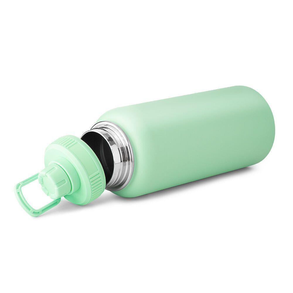 Garrafa Térmica Verde 960ml - Isolamento Superior Com Alça Ergonômica E Bico Prático - 3