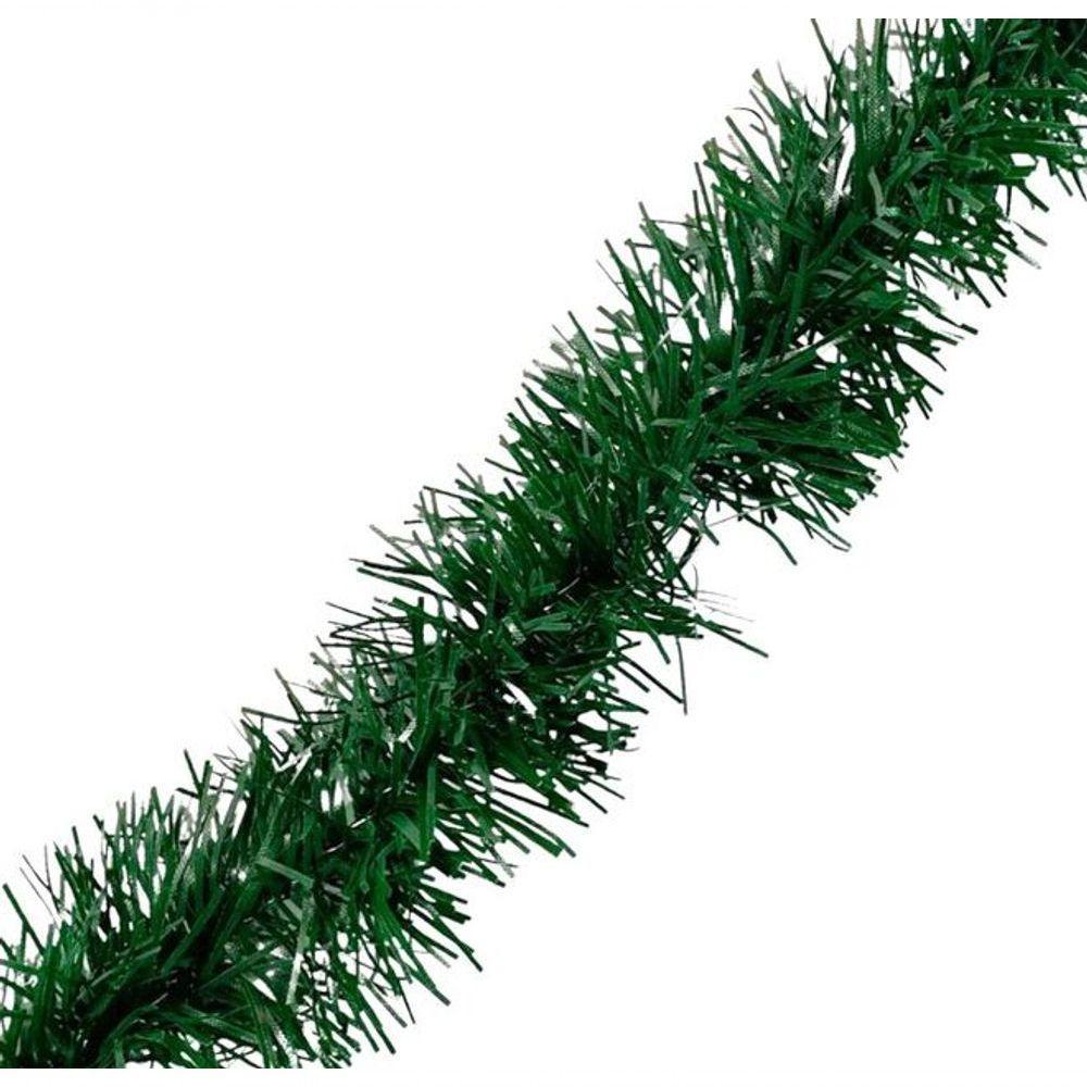 Fita Metalizada Verde Elegante - 2 Metros Para Decoração Festiva E Criativa - 2