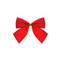 Laços Natalinos Elegantes - Conjunto Festivo Com 10 Total De 6cm Para Decoração Charmosa - 2