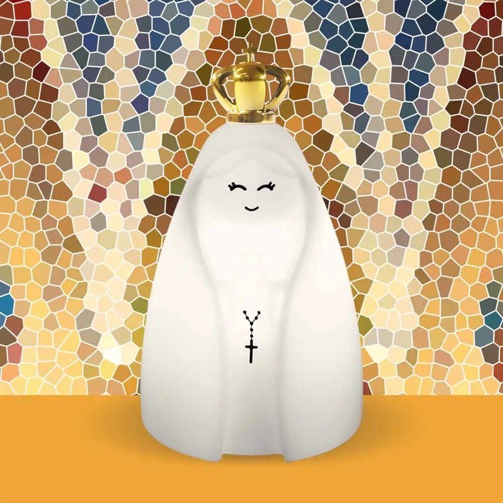 Luminária Sagrada Com Controle Remoto - Iluminação Aconchegante Para Momentos De Fé - 1