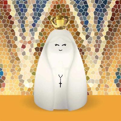 Luminária Sagrada Com Controle Remoto - Iluminação Aconchegante Para Momentos De Fé