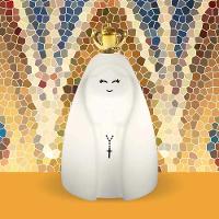 Luminária Sagrada Com Controle Remoto - Iluminação Aconchegante Para Momentos De Fé - 1