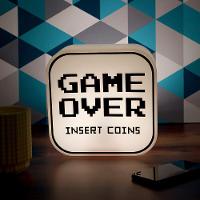 Luminária Game Over: Iluminação Criativa Para Gamers E Decoração Estilosa - 5