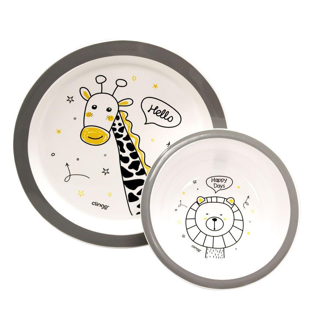 Conjunto Estiloso De Prato E Tigela Para Refeições De Pets - 1