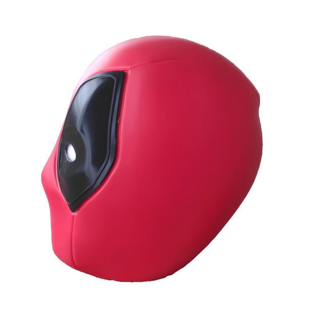 Luminária 3d Deadpool: Ilumine Seu Espaço Com Humor E Estilo Geek Em Vermelho Vibrante! - 2