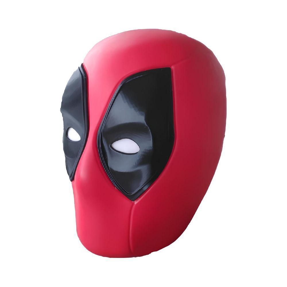 Luminária 3d Deadpool: Ilumine Seu Espaço Com Humor E Estilo Geek Em Vermelho Vibrante! - 3