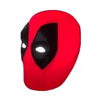 Luminária 3d Deadpool: Ilumine Seu Espaço Com Humor E Estilo Geek Em Vermelho Vibrante! - 1