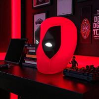 Luminária 3d Deadpool: Ilumine Seu Espaço Com Humor E Estilo Geek Em Vermelho Vibrante! - 6