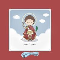 Luz E Esperança: Luminária Usb Santo Expedito Para Todos Os Ambientes! - 1