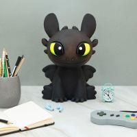 Luminária 3d Banguela: Ilumine Sua Casa Com O Dragão Mais Fofo Do Cinema! - 3