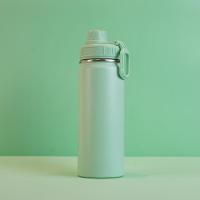 Garrafa Térmica Verde Sofisticada 570ml Com Alça E Bico - Estilo E Praticidade Sempre Quentes - 1