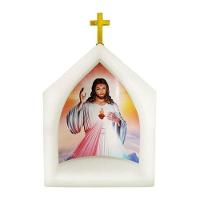 Capela Iluminada Do Sagrado Coração De Jesus - Luz E Fé Para Seu Lar - 4