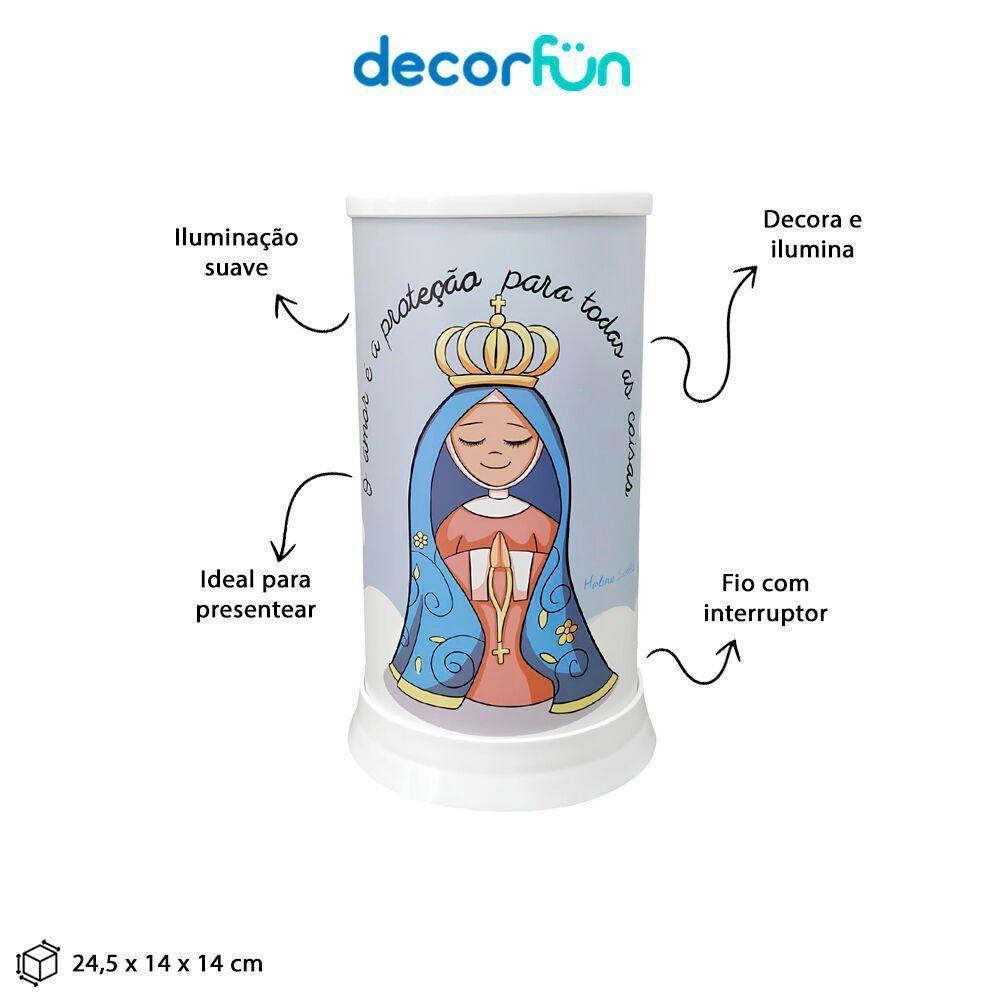 Luminária Sagrada Nossa Senhora Do Hug: Luz E Inspiração Para Seu Lar - 5