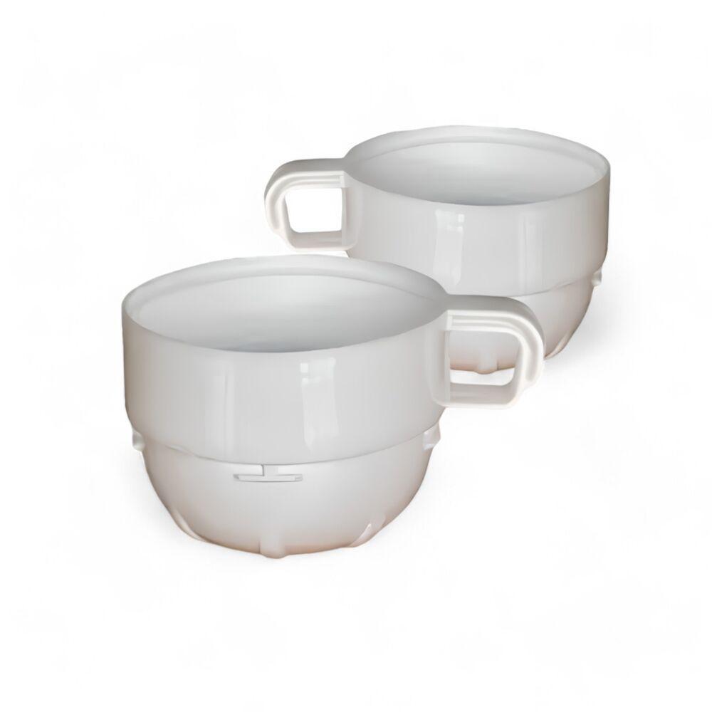 Conjunto Térmico Chic Com Garrafa De 1l E 2 Xícaras - Elegância E Praticidade Para Bebidas - 2