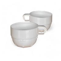 Conjunto Térmico Chic Com Garrafa De 1l E 2 Xícaras - Elegância E Praticidade Para Bebidas - 2