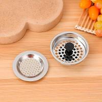 Kit Elegante De Ralos De Pia Inox Com Válvula - Praticidade E Sofisticação Na Cozinha - 5