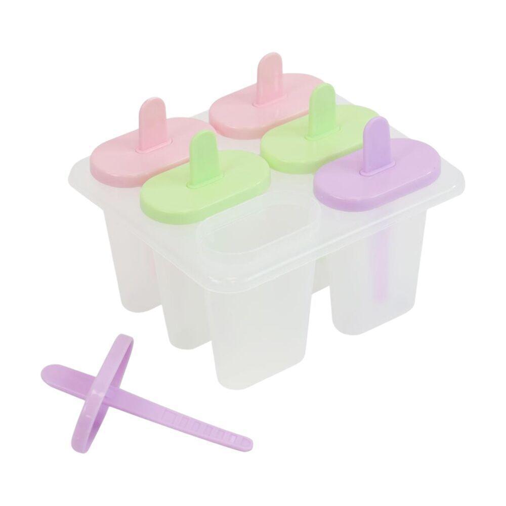 Forma De Picolés Divertida - 6 Compartimentos Para Criar Delícias Geladas Em Casa - 1