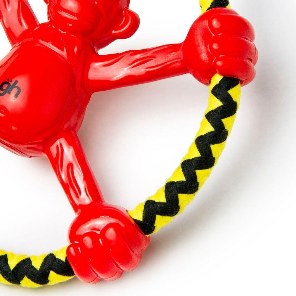 Brinquedo Interativo Chewpanze: Macaco De Borracha Para Diversão E Saúde Bucal Canina - 2