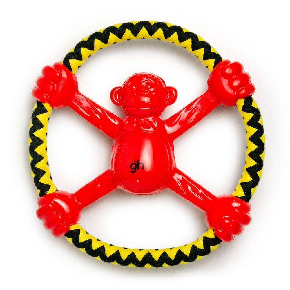 Brinquedo Interativo Chewpanze: Macaco De Borracha Para Diversão E Saúde Bucal Canina - 3