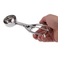 Colher Ejetora De Inox Para Sorvete E Açaí - Porções Perfeitas Em Cada Servida - 22cm - 1