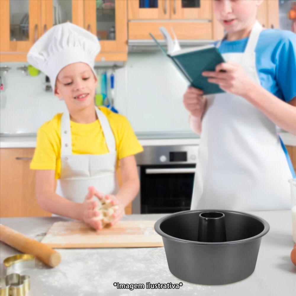 Forma Redonda Antiaderente 26cm - Ideal Para Bolos E Pudins Irresistíveis! - 6