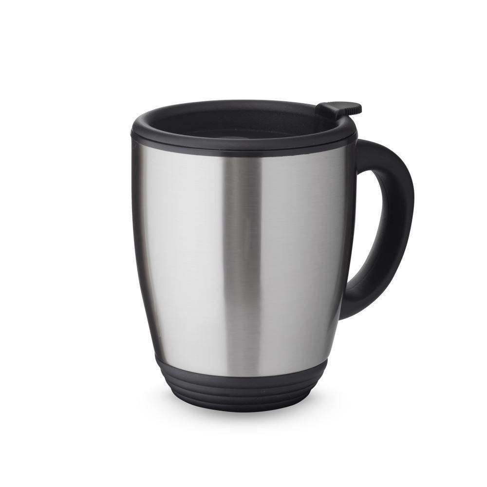 Caneca Térmica De Aço Inox 450ml Com Tampa Antivazamento – Estilo E Funcionalidade! - 3