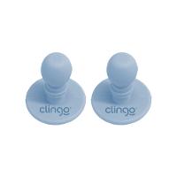 Talheres De Silicone Azul Para Bebês Com Protetor Confortável E Seguro Para Refeições - 3