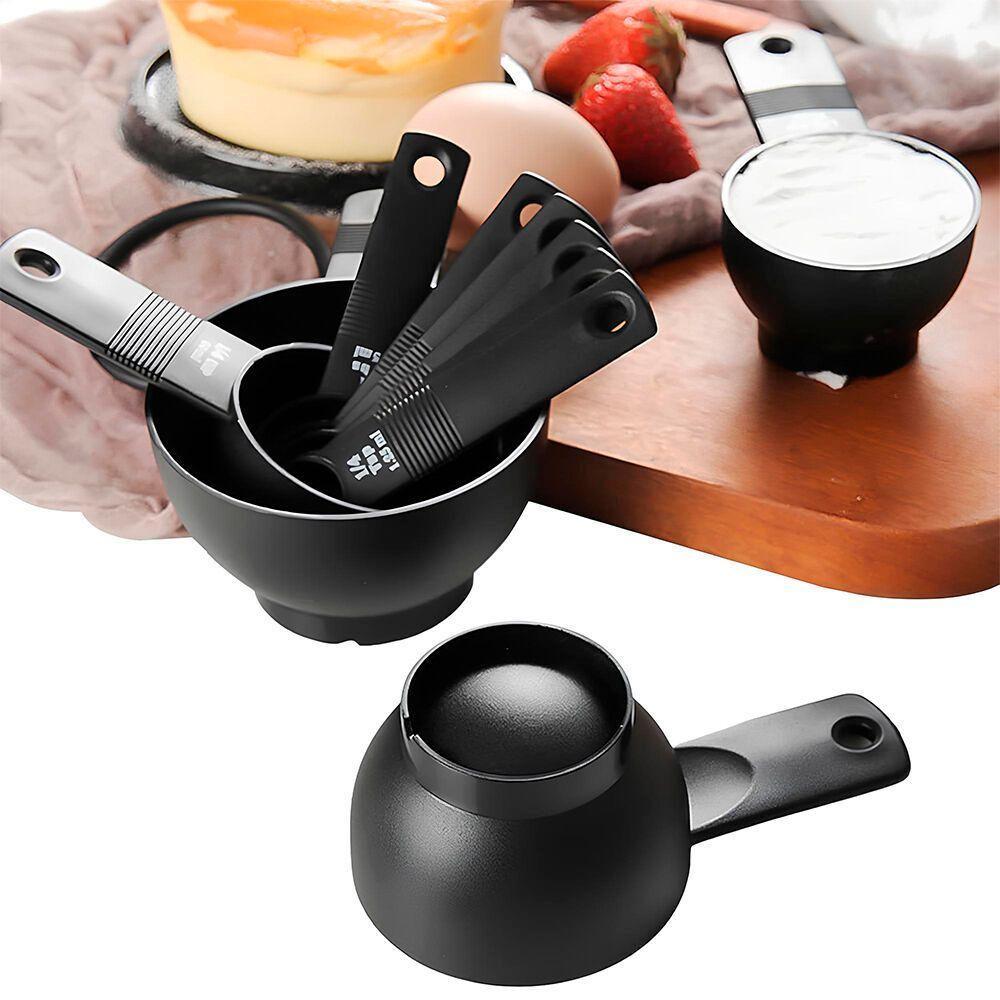 Conjunto Prático De Colheres Medidoras Em Plástico - 10 Peças Para Cozinhar Com Precisão - 8