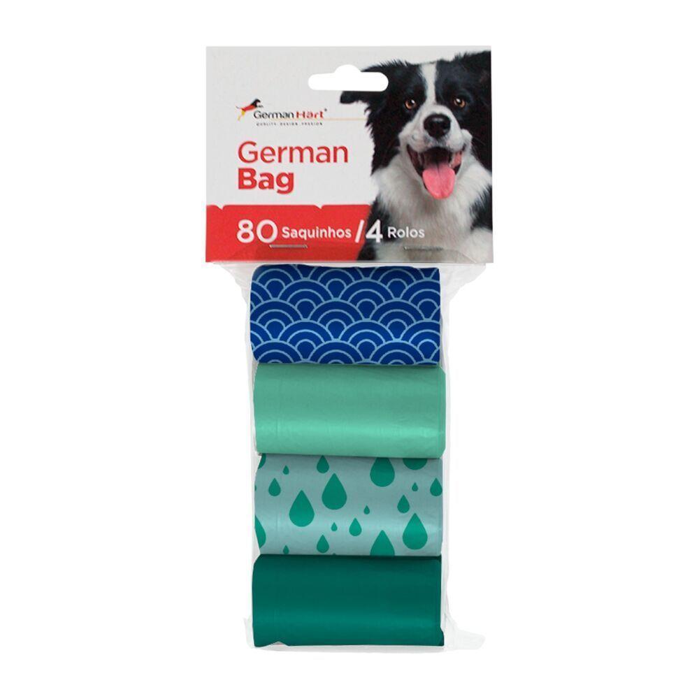 Saquinhos Biodegradáveis Eco Waves - 4 Rolos Para Coleta De Caca Pet - 1