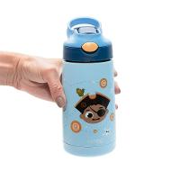 Garrafa Térmica Pirata - Canudo Divertido Para Bebidas Sempre Na Temperatura Ideal! - 1