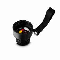 Garrafa Térmica Inox 500ml Com Copo E Compartimento – Praticidade E Estilo Em Qualquer Lugar