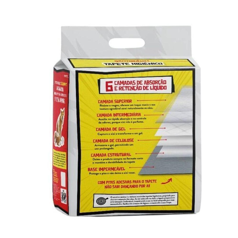 Kit 30 Tapetes Higiênicos Ultra Absorventes 80x60cm Para Cães Grandes - Conforto E Praticidade! - 9
