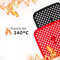 Protetor De Silicone Prático Para Airfryer - Cozinha Limpinha E Sem Esforço! - 3