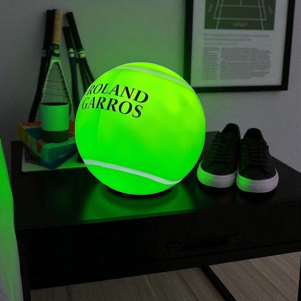 Luminária 3d Bola De Tênis Roland Garros - Iluminação Moderninha Para Amantes Do Esporte - 4
