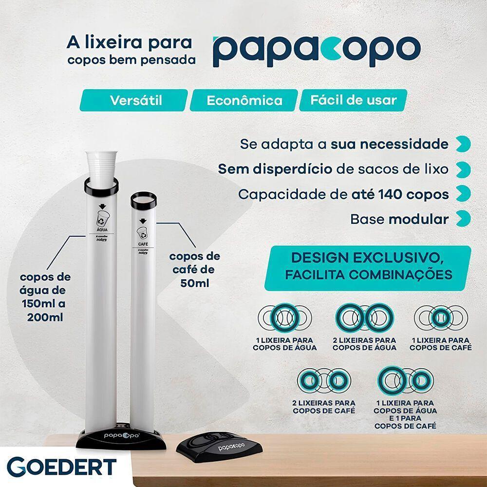 Lixeira Inteligente Eco-friendly: Coleta Dupla Para Copos Descartáveis - 3