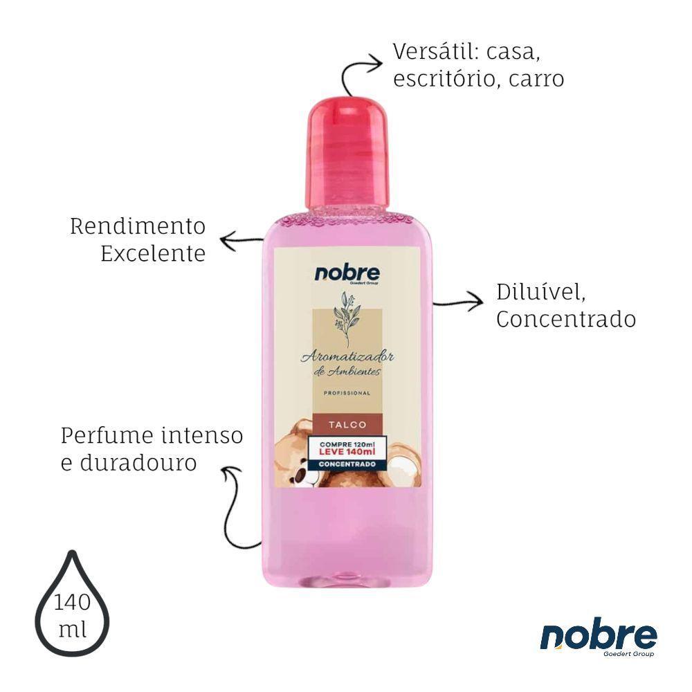 Aromatizador Elegante 280ml - Fragrância Talco Concentrado Para Ambientes Perfumados - 3