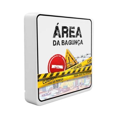 Quadrinho Iluminado área Da Bagunça - Estilo E Humor Para Sua Decoração