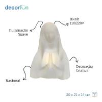 Luminária Nossa Senhora: Elegância E Luz Para Seu Espaço Espiritual E Aconchegante - 5