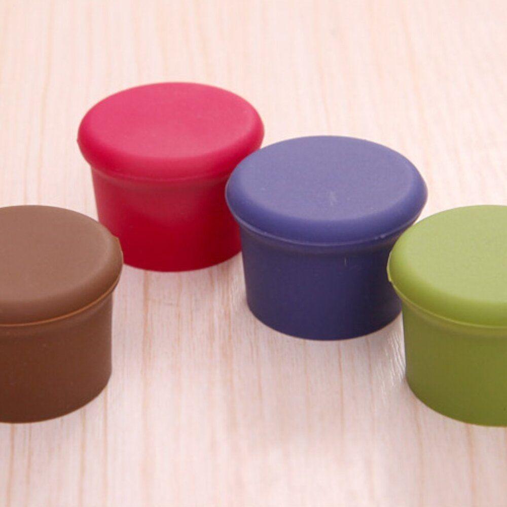 Rolha De Silicone Hermética Para Vinho - Preserve Sabor E Frescor Com Estilo - 3