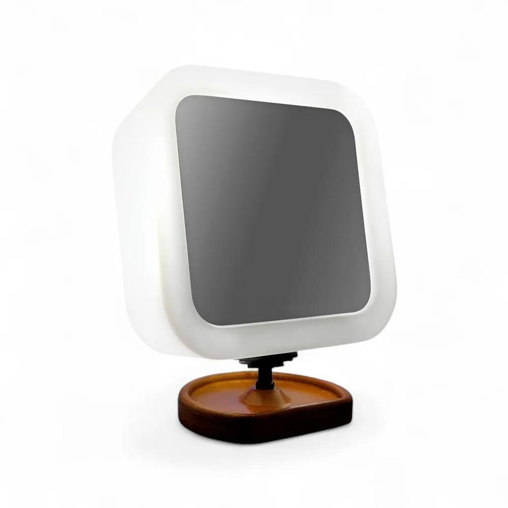 Espelho Articulado Iluminado Com Aumento - Praticidade E Estilo Para Sua Maquiagem! - 1