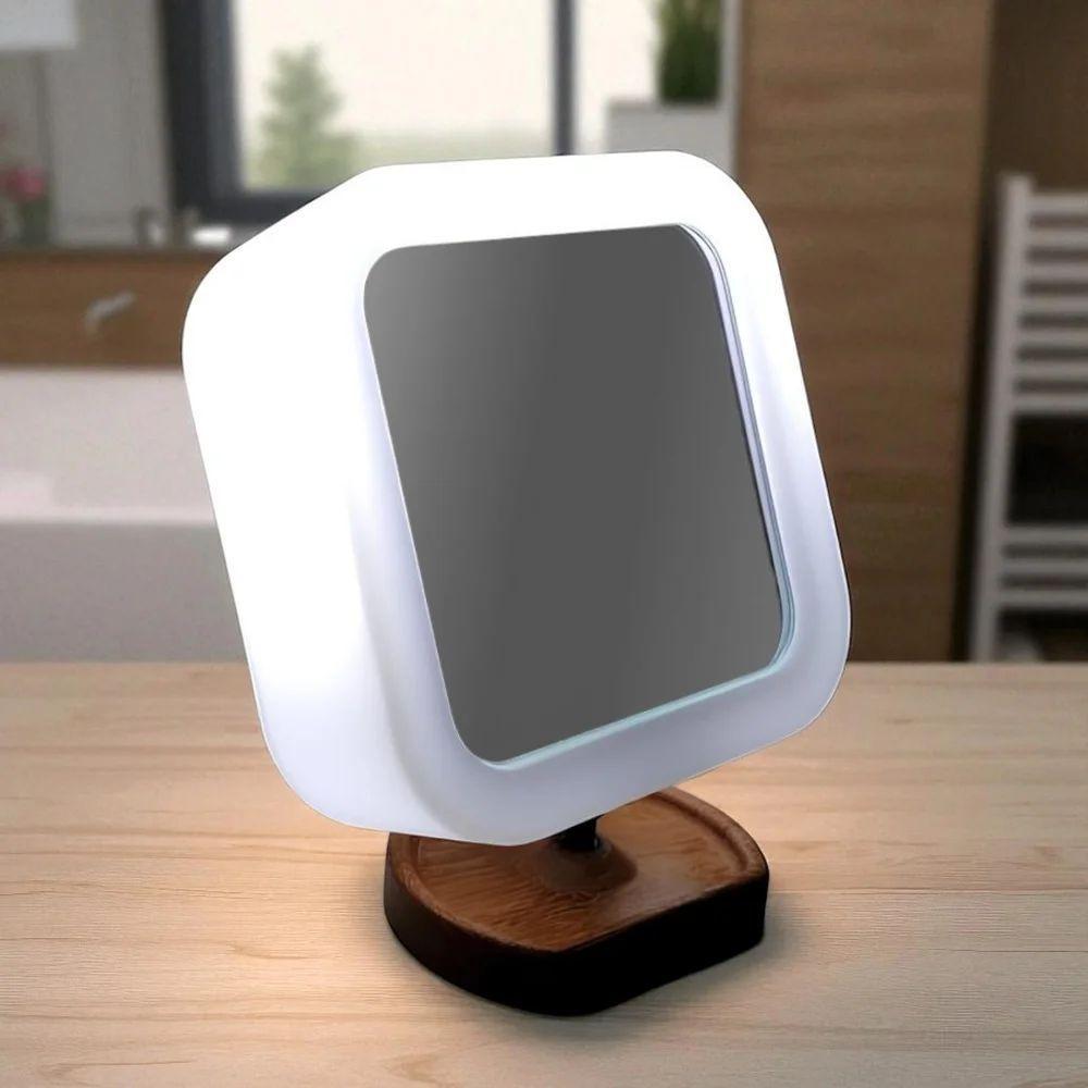 Espelho Articulado Iluminado Com Aumento - Praticidade E Estilo Para Sua Maquiagem! - 4