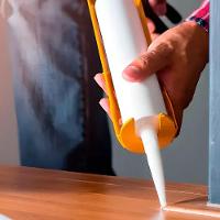 Pistola Silicone Aplicador Profissional Engraxadeira Aco Vedacao Aplicacao Manual Tubo Cola - 2