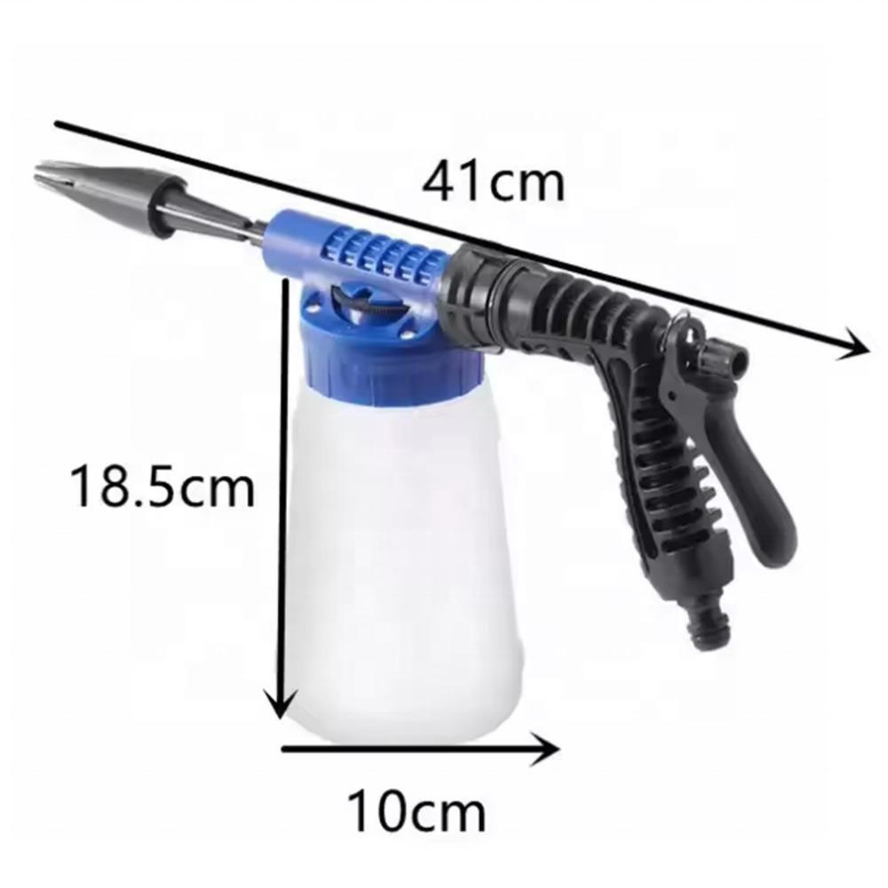 Pistola Jato Espuma Limpeza Carros Lavagem Shampuzeira Mangueira Janela Barco - 5