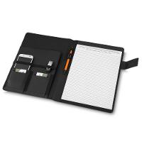 Pasta Executiva Premium Com Suporte Para Celular E Porta Cartões - 20 Folhas Elegantes - 4