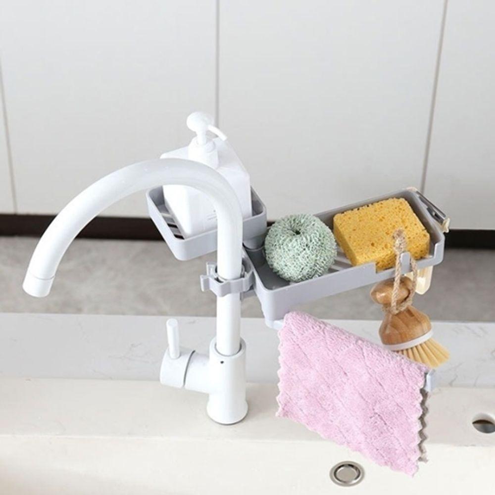 Organizador Dobrável De Louças Com Varal Embutido - Praticidade E Estilo Para Sua Cozinha - 2