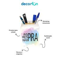 Organizador Iluminado Multifuncional - Estilo E Praticidade Para Sua Mesa - 2