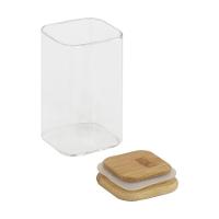 Pote Hermético De Vidro 250ml Com Tampa De Bambu - Estilo E Praticidade Para Sua Cozinha - 3